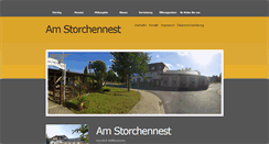 Desktop Screenshot of am-storchennest.net