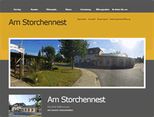 Tablet Screenshot of am-storchennest.net